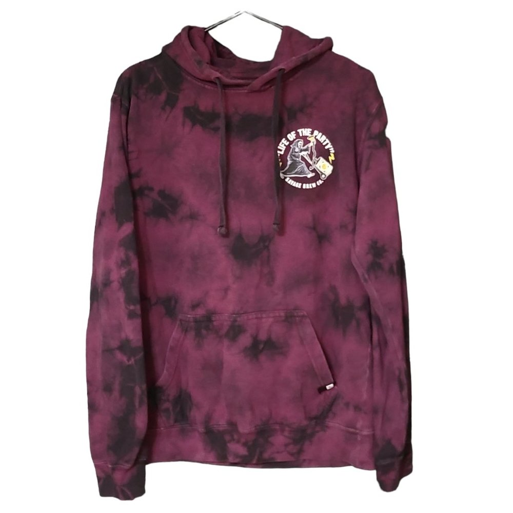 Dikotomy Women's Sweatshirt with "life of the party" Savage Brew Co. Logo